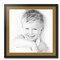 ArtToFrames 28x28" Matted Picture Frame with 24x24" Single Mat Photo Opening Framed in 1.25" Black and 2" Mat (FWM-3926-28x28)